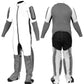 Latest Design Skydiving Grey and white color Codura Formation Suit  RW-02