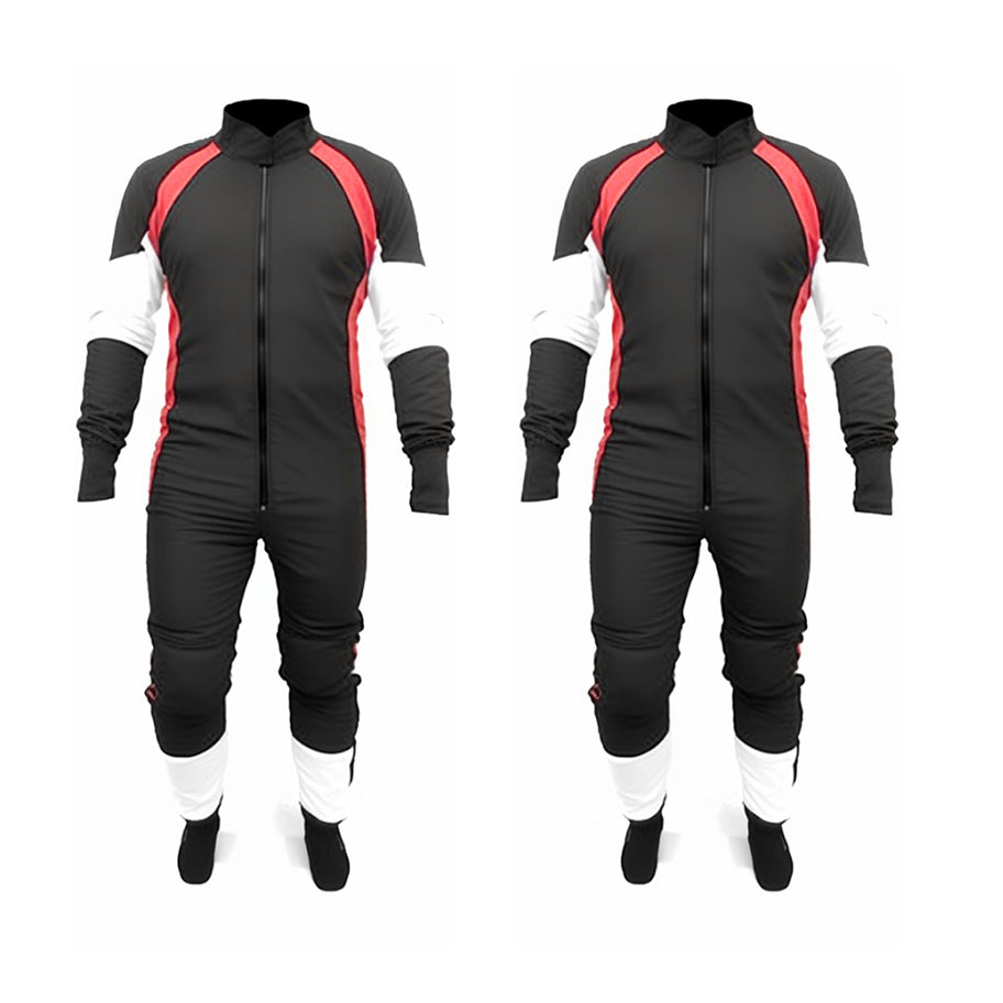 Freefly Skydiving suit Black Red and white