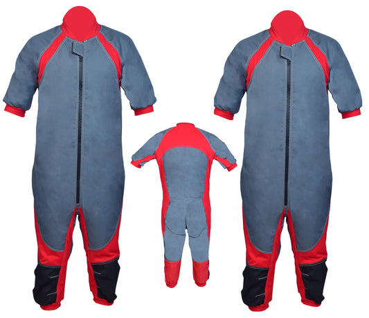 New Latest Design Grey and Red Freefly Skydiving Summer  Suit Sh-026