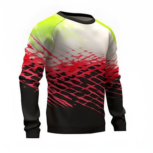 Skydiving sublimation printed jersey-015