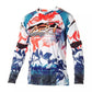 Skydiving sublimation printed jersey-023