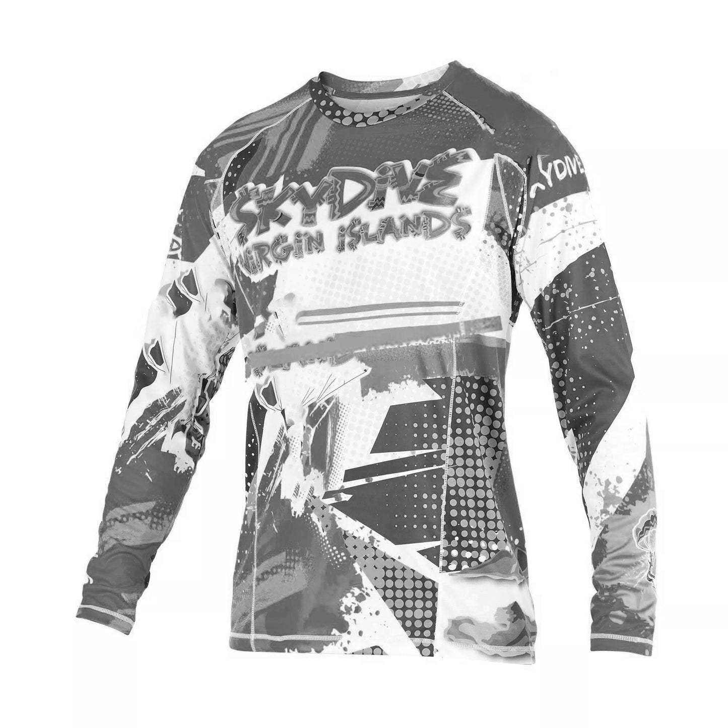 Skydiving sublimation printed jersey-022