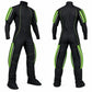 Skyex Skydiving black and parrot color Formation Suit RW-02