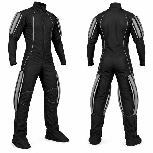 Skyex Skydiving black and grey color Formation Suit RW-021