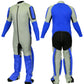 Latest Design Skydiving Grey and Blue Formation Suit  RW-02