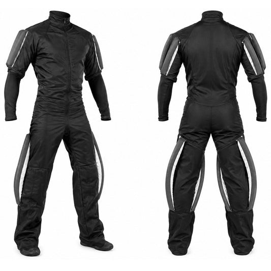 Skyex Skydiving grey and black Formation Suit RW-08