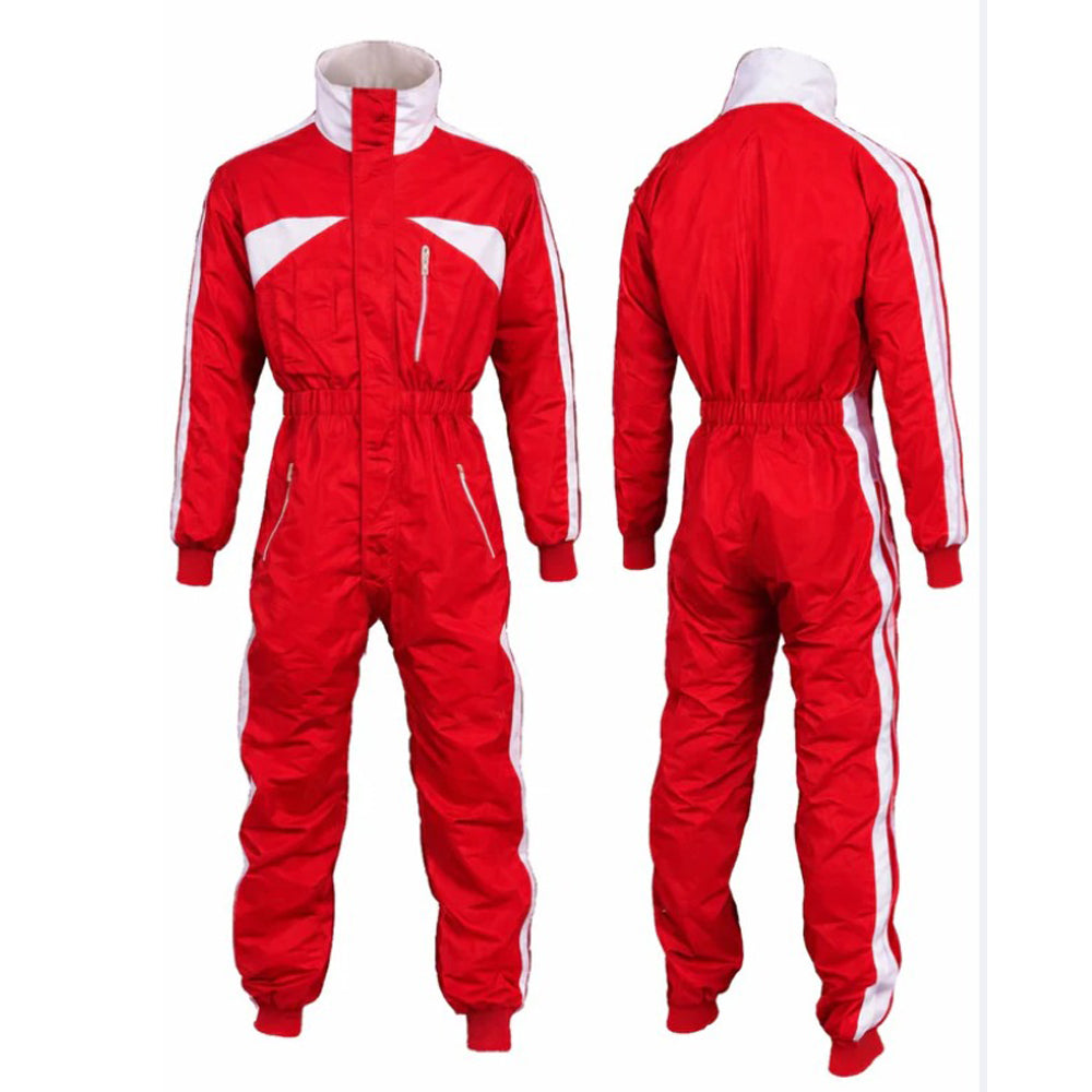 Paragliding Red and white  Suit De-01