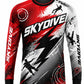 Skydiving sublimation printed jersey-031