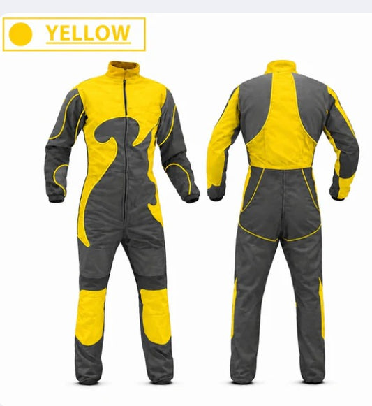 Skydiving Grey and yellow Suit SE-12