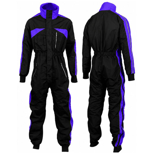 Skyex Paragliding Stylish Blue and Black Suit DE-01