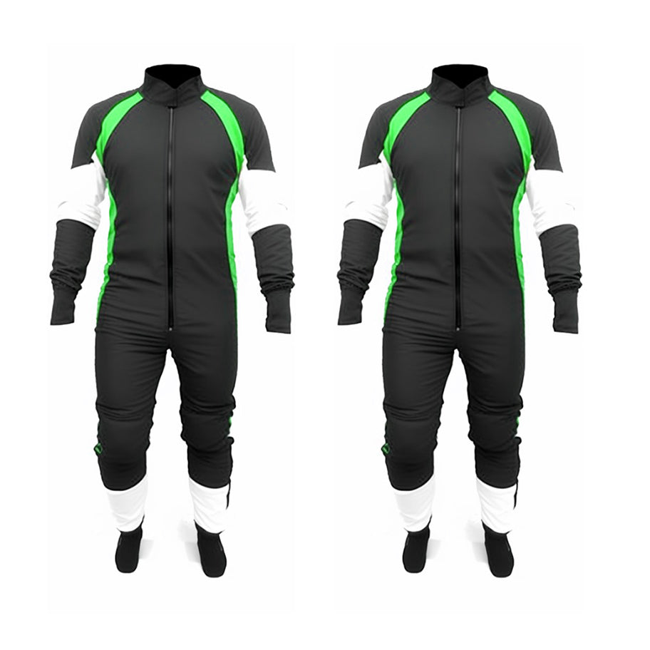 Skydiving Freefly Suit  Black Parrot and white