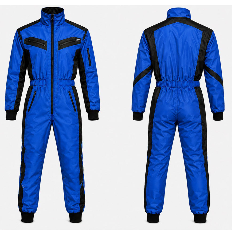 Paragliding Blue and black Suit Design-04