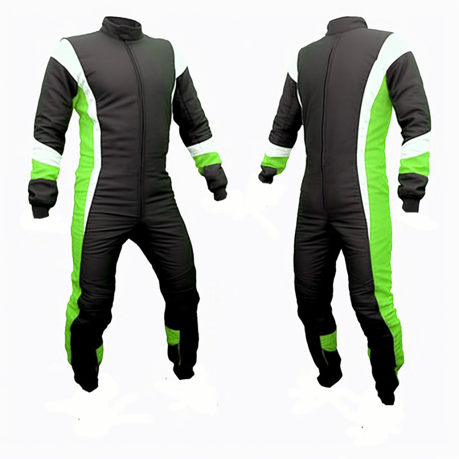 Freely Skydiving Suit Black Parrot and white  Skyexsuits