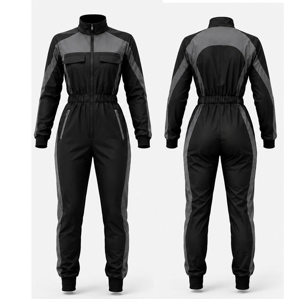 Paragliding grey and black color Suit SEP-10