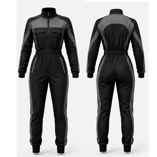 Paragliding grey and black color Suit SEP-10