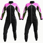 Premium Design Black and Pink Skydiving Women Suit-09