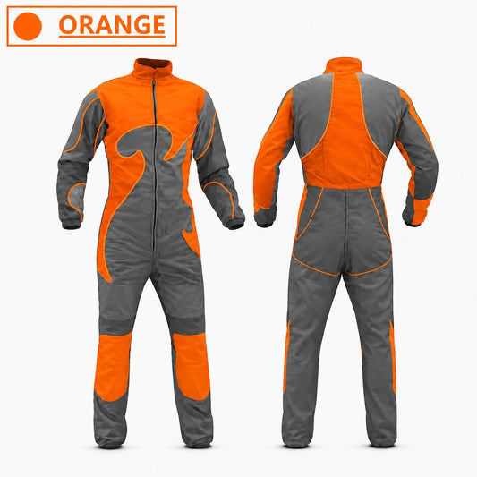 Skydiving Grey And Orange suit An-04