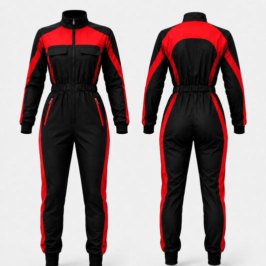 Paragliding red and  black color Suit SEP-10