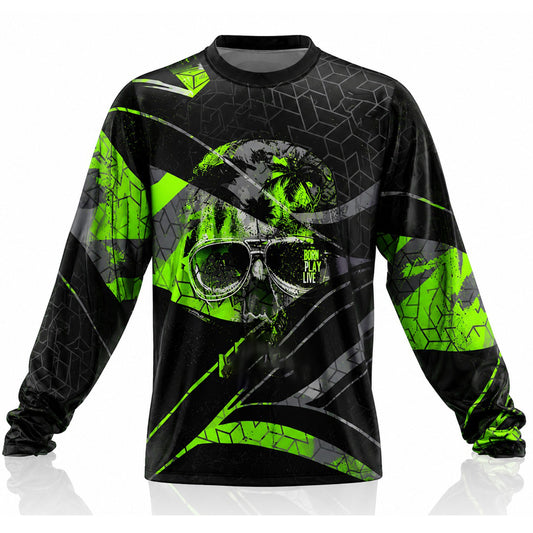 Skydiving sublimation printed jersey-028