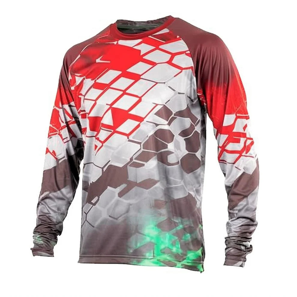Skydiving sublimation printed jersey-027