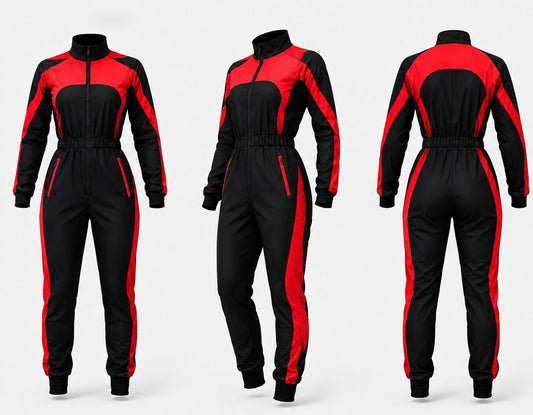 New Design Paragliding red and  black color Suit SEP-10