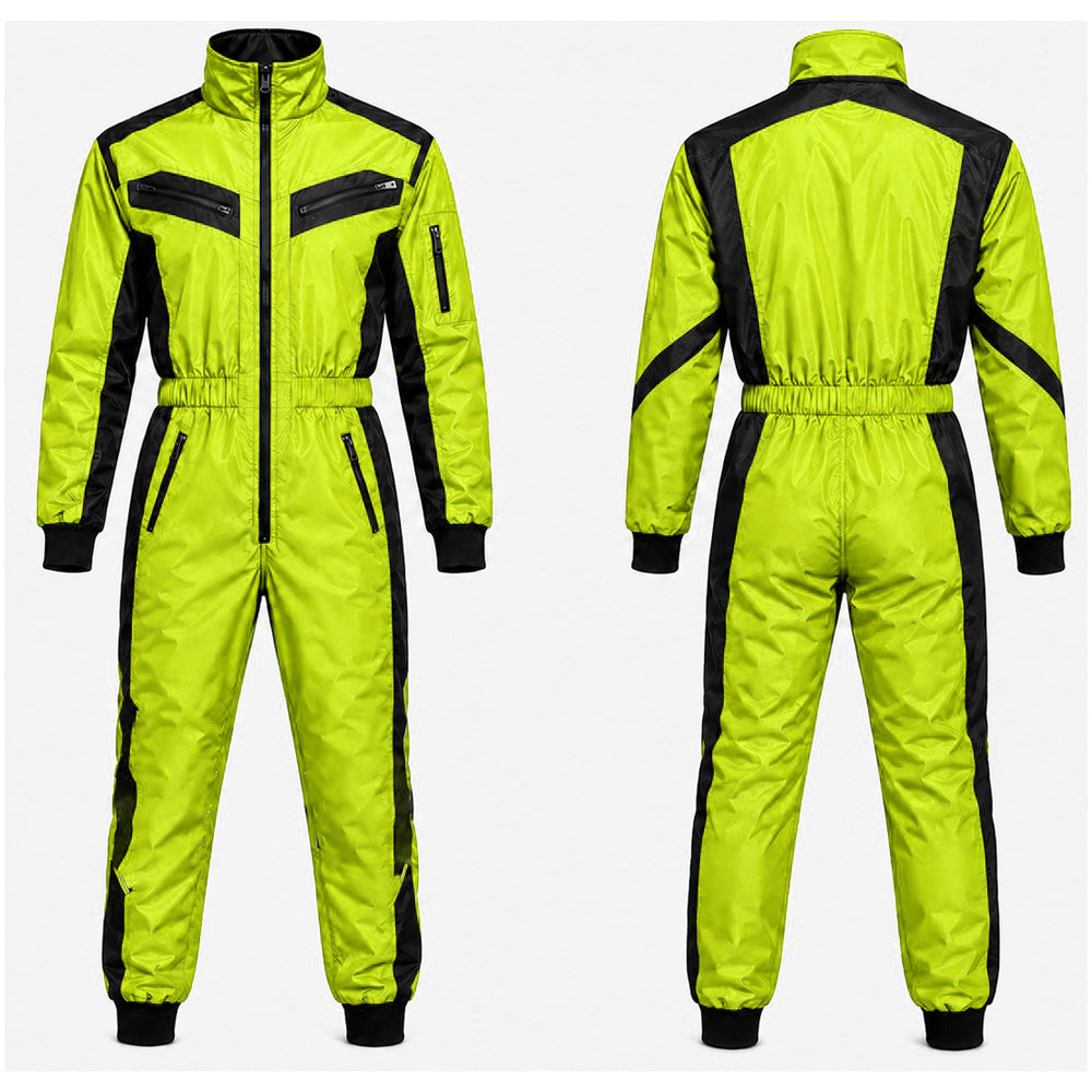 Paragliding Yellow and black Suit Design-04