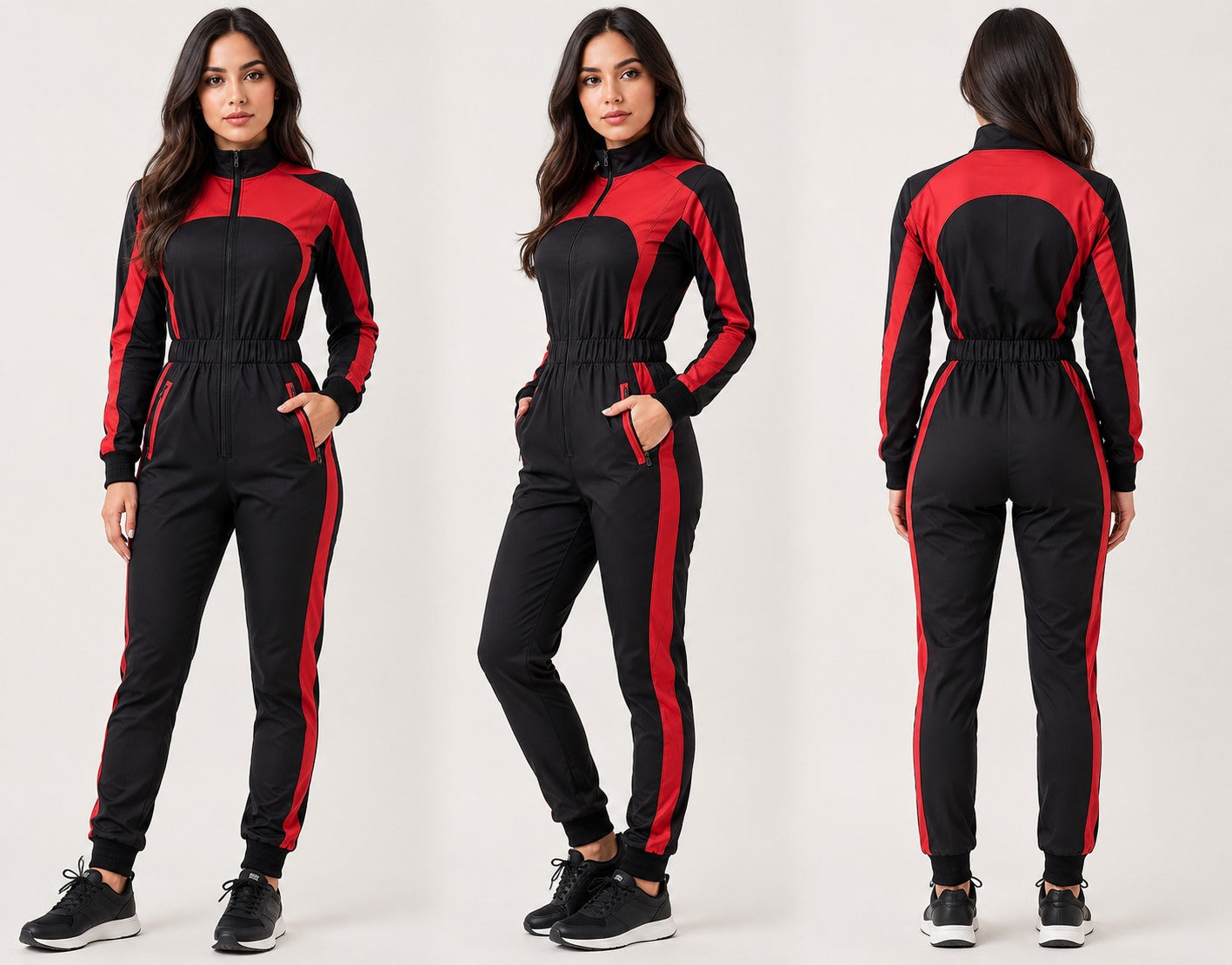 New Design Paragliding red and  black color Suit SEP-10