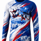 Skydiving sublimation printed jersey-0302