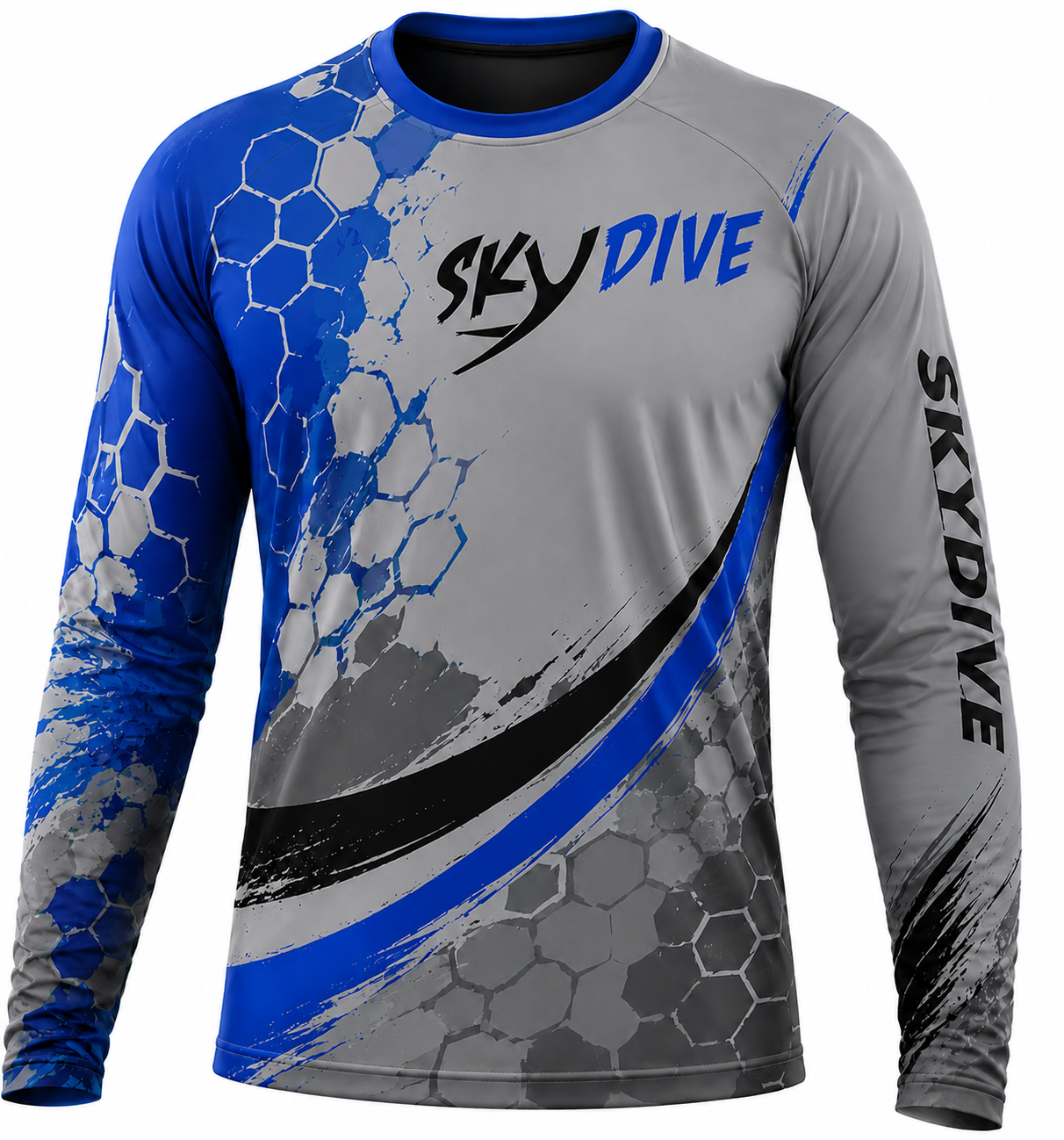 Skydiving sublimation printed jersey-047