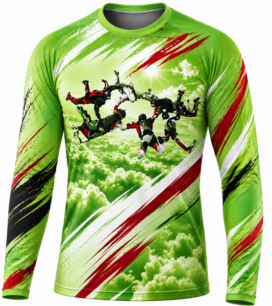 Skydiving  Sublimation Printed jersey-011