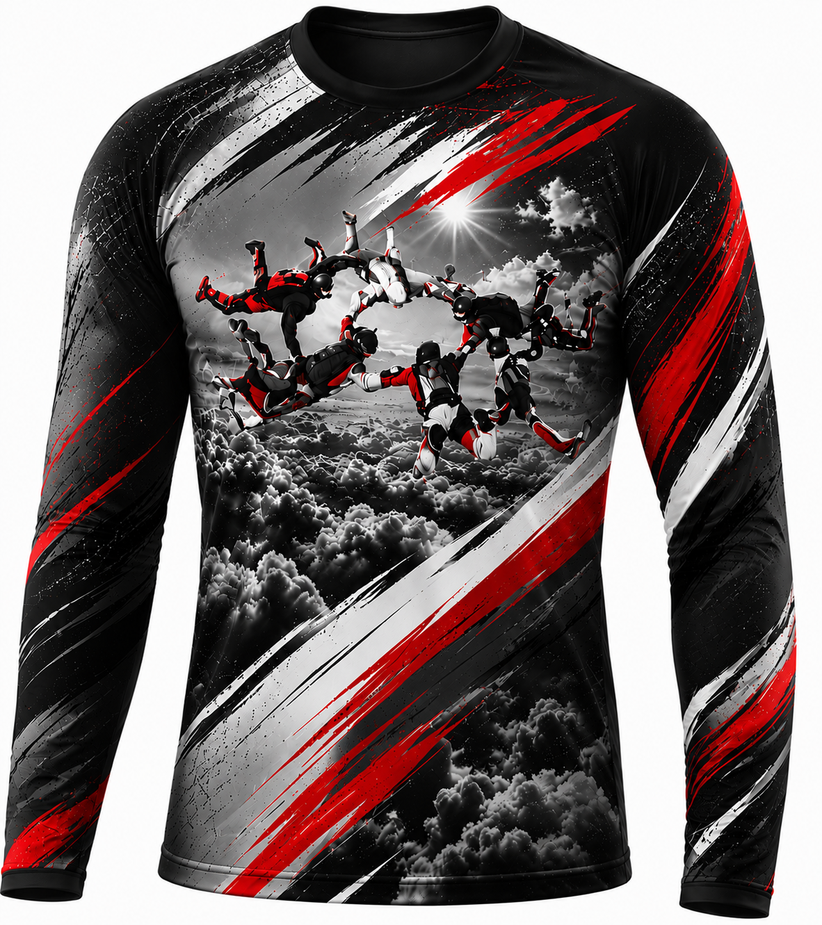 Skydiving  Sublimation Printed jersey-01