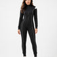Professional Style Black White Lycra Skydiving Suit – Stretch Fit Design