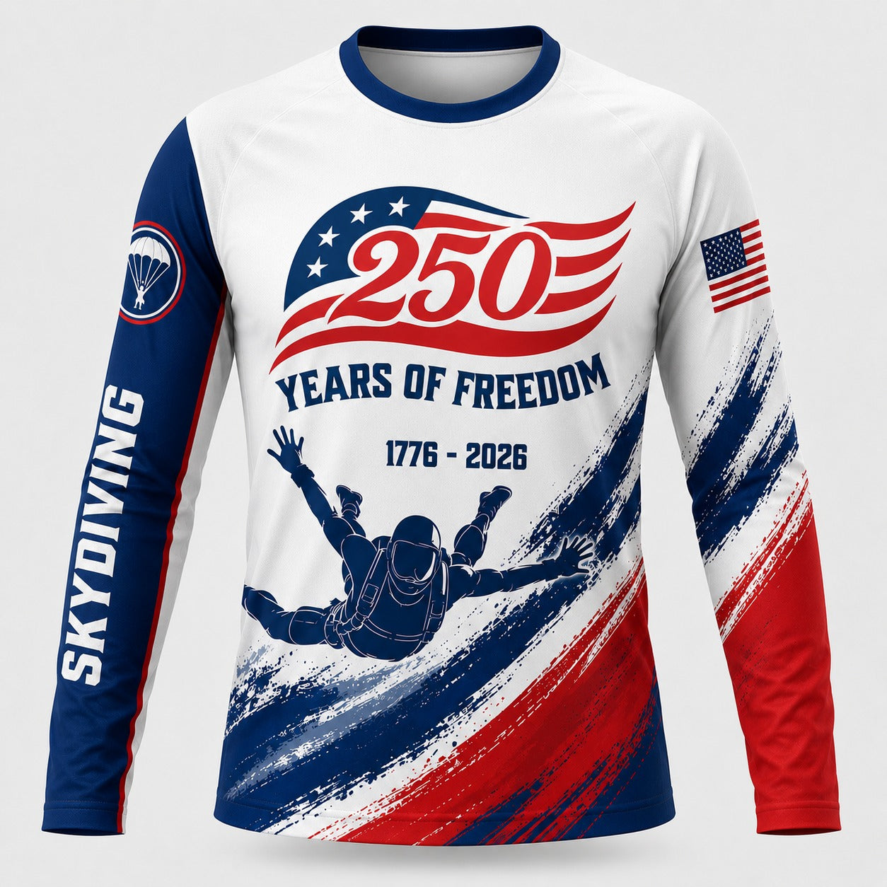 Skydiving  Sublimation Printed jersey-052