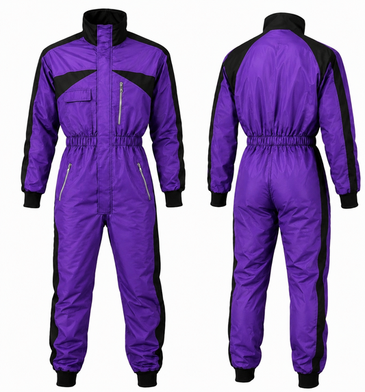 Paragliding Purple and red Suit De-01(skyex suit)