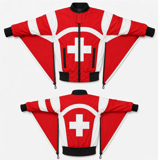 SWIS Flag Skydiving Camera jacket   nd-09