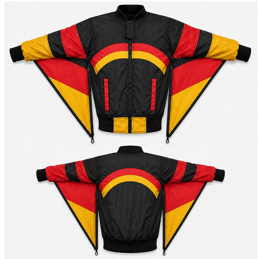 DE Flag Skydiving Camera jacket nd-037