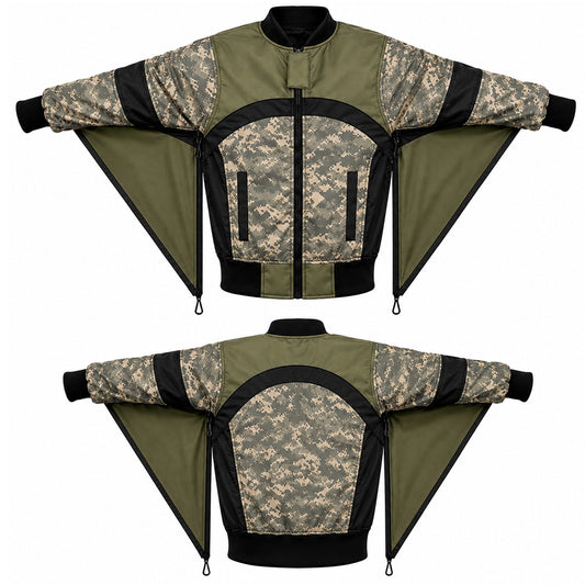 Skydiving sublimation Camera jacket nd-023