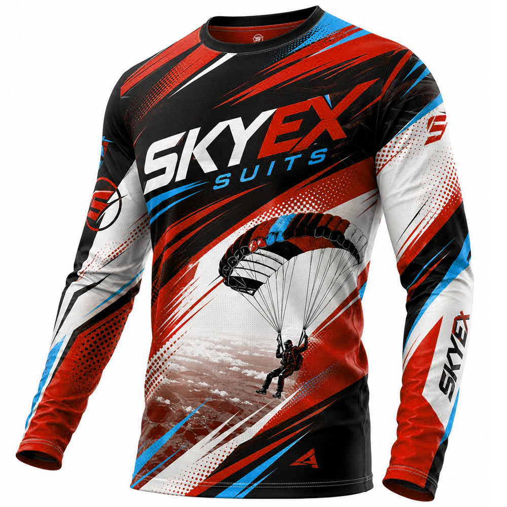 Skydiving Printed Shirt - PS