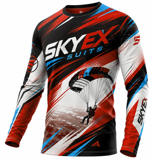 Skydiving Printed Shirt - PS