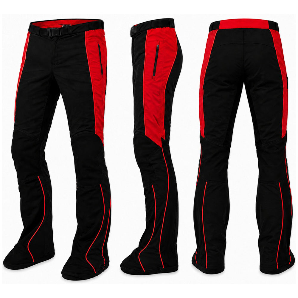 Skyex Skydiving sky black and red Bootie Pant-07