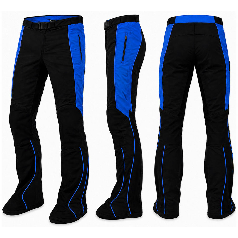 Skyex Skydiving sky black and blue Bootie Pant-09