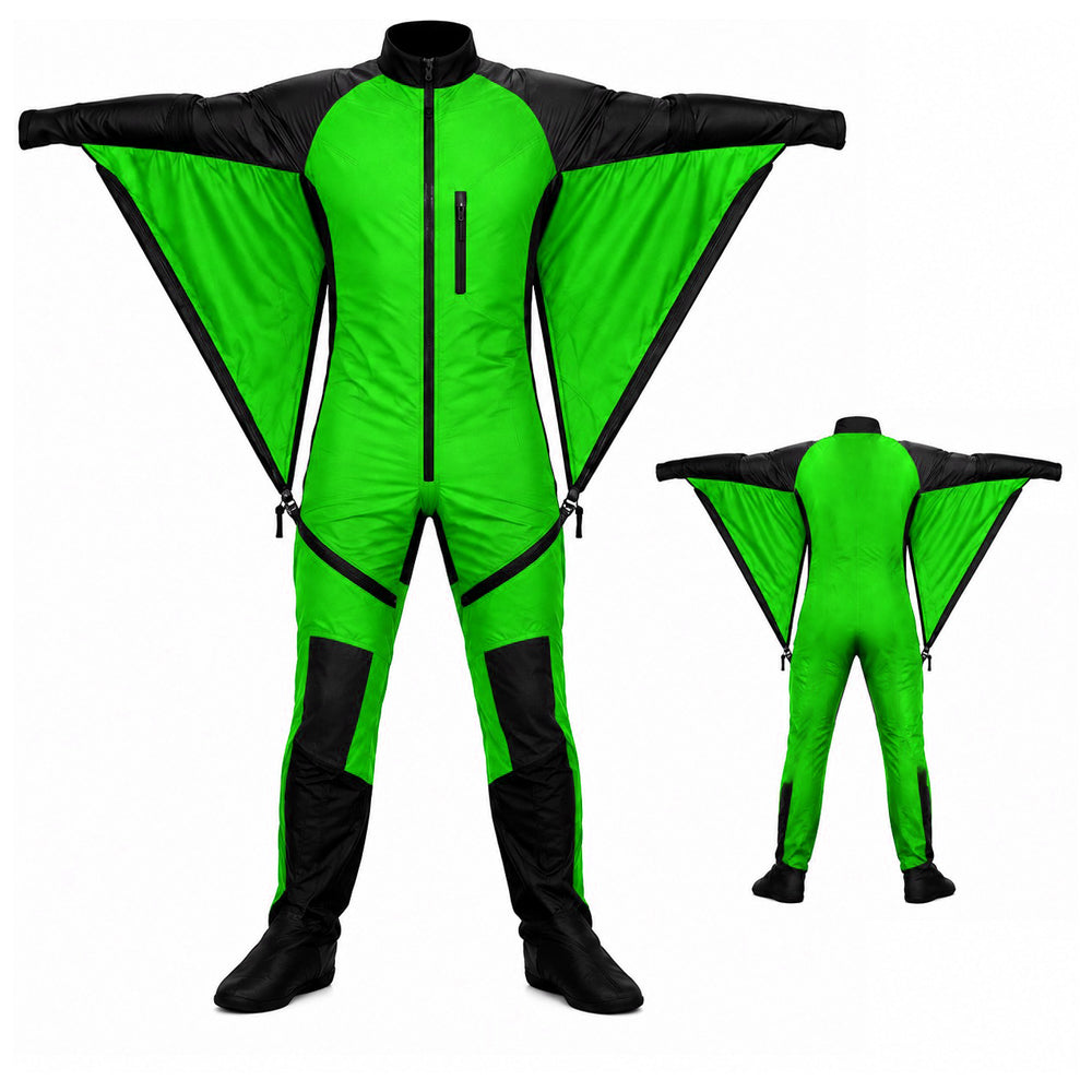 Skyex Skydiving parrot and black Camera  Suit CS-03