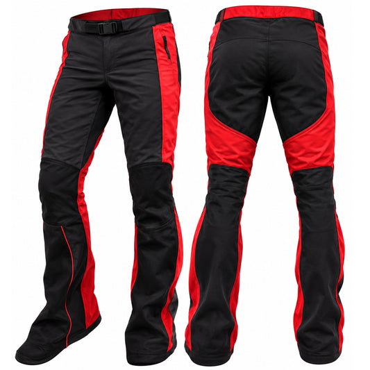 Skyex Skydiving black and red Bootie Pant-01