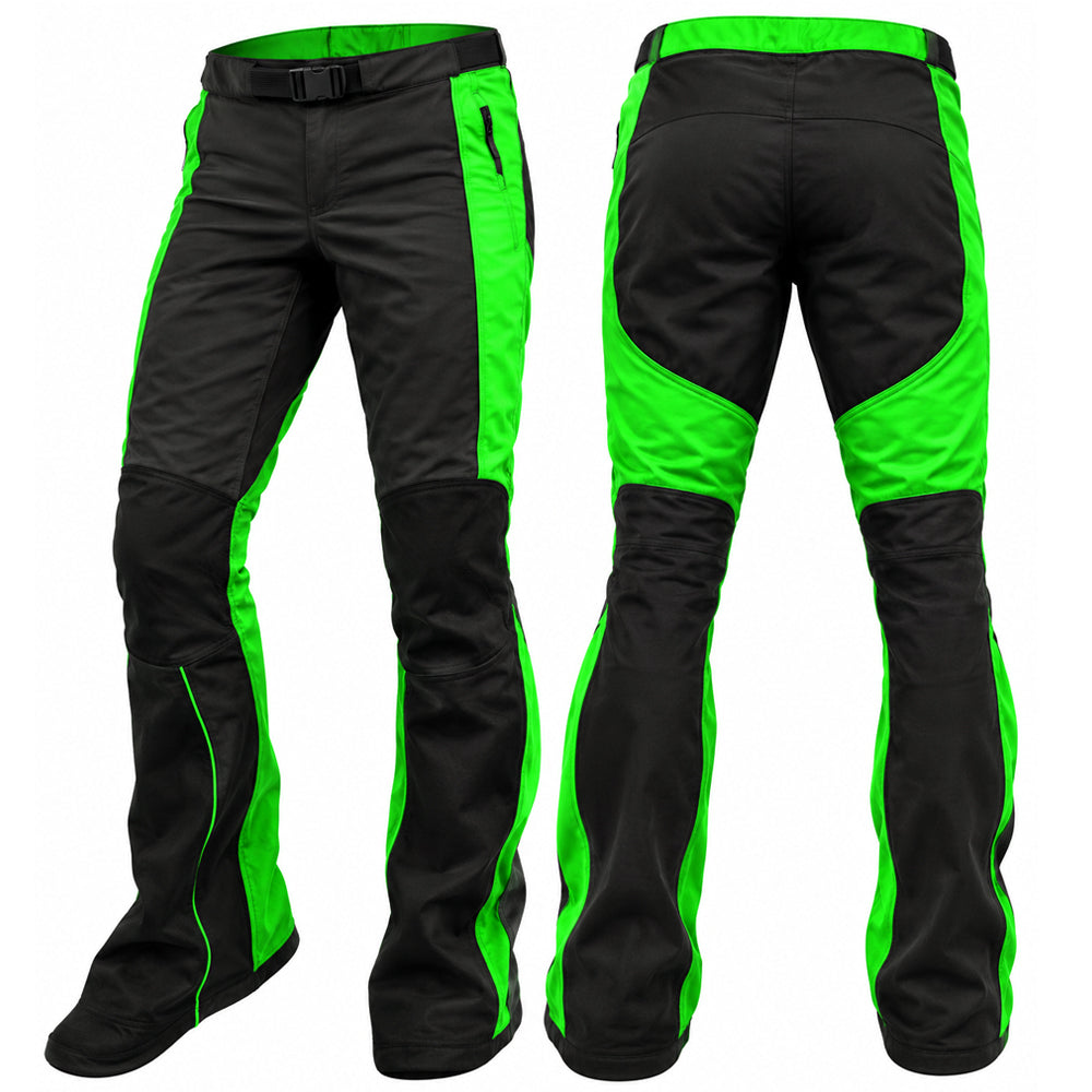 Skyex Skydiving black and parrot Bootie Pant-02