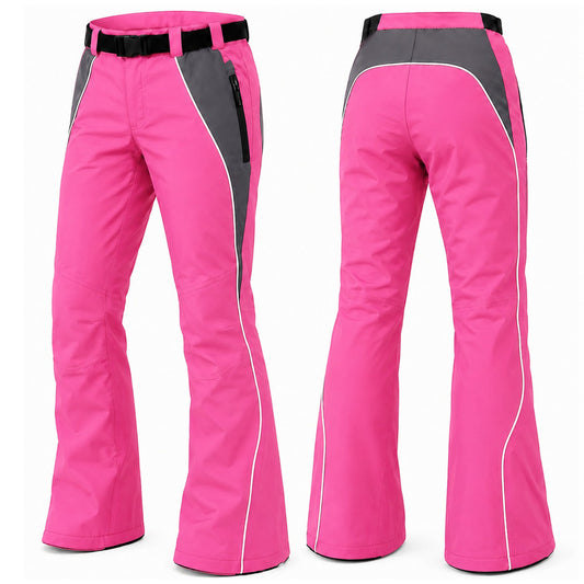 Skyex Skydiving pink and grey women Bootie Pant-05