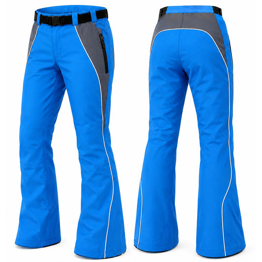 Skyex Skydiving sky  blue and grey Bootie Pant-05