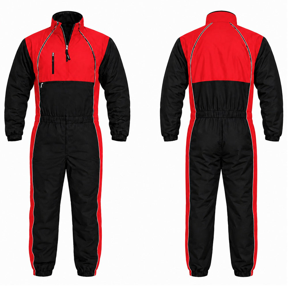 Skyex Paragliding  Stylish Red and Black Suit De-08