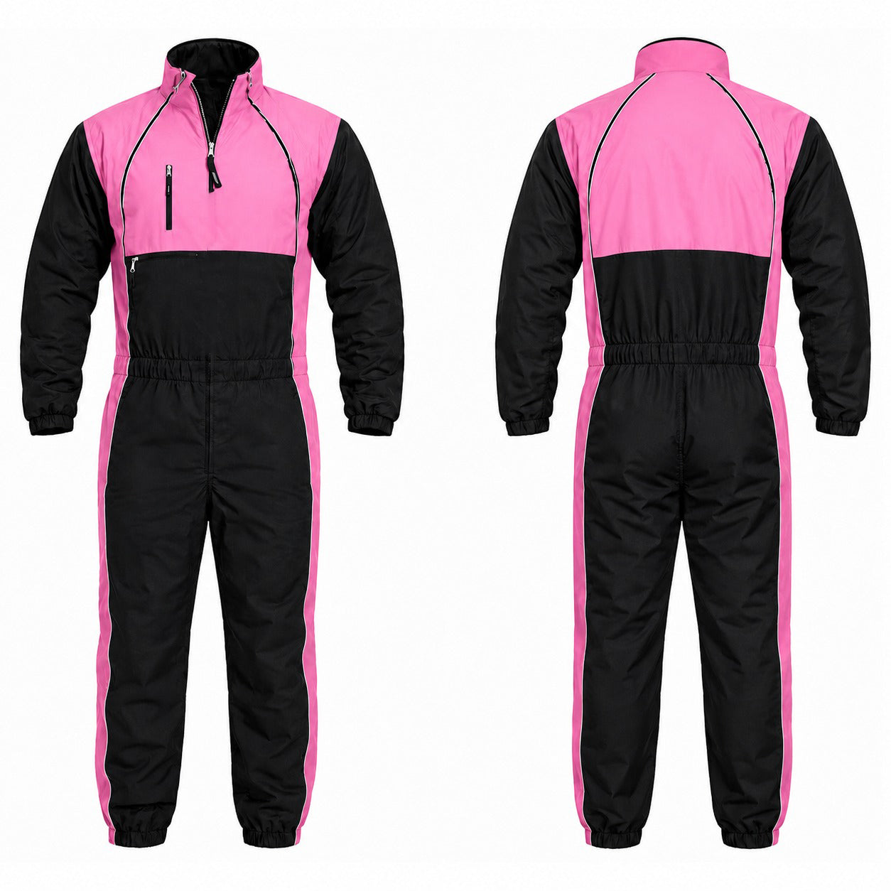 Skyex Paragliding Stylish pink and  Black Suit De-08