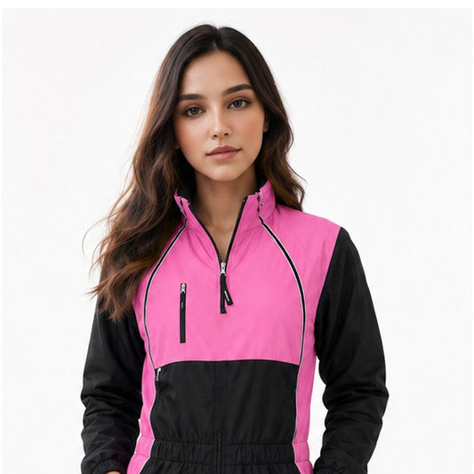 Skyex Paragliding Stylish pink and  Black Suit De-08