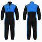 Skyex Paragliding Stylish Blue and  Black Suit De-08